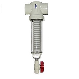 Rusco / Vu-Flow 1-1/2" Spin Down Filter 100 Mesh
