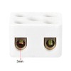 uxcell 2 Way Ceramics Terminal Blocks High Temp Porcelain Ceramic