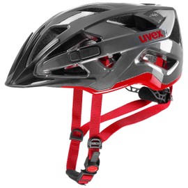 Uvex Unisex Adult Active Cycling Helmet, grey, 52-57 cm