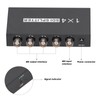 F214 SDI Splitter 1x4 1 in 4 Out Supports SD/HD/3GSDI