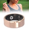Smart Ring Gold BT Sleep Fitness Tracker IP68 Water Resistant