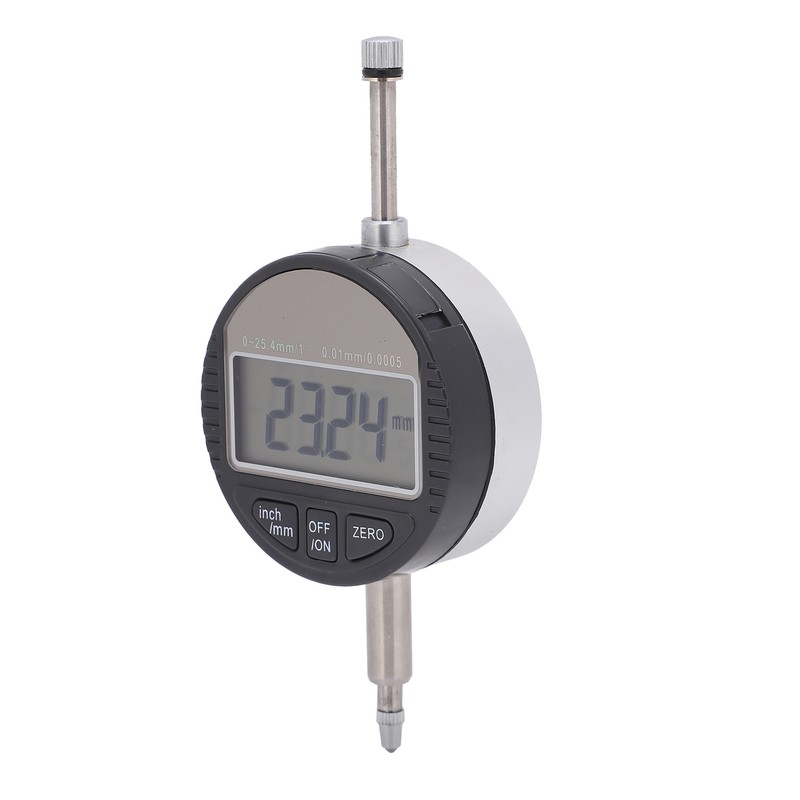 Electronic Digital Dial Indicator Gauge Inch/Metric Conversion Measuring Tool 0.01mm