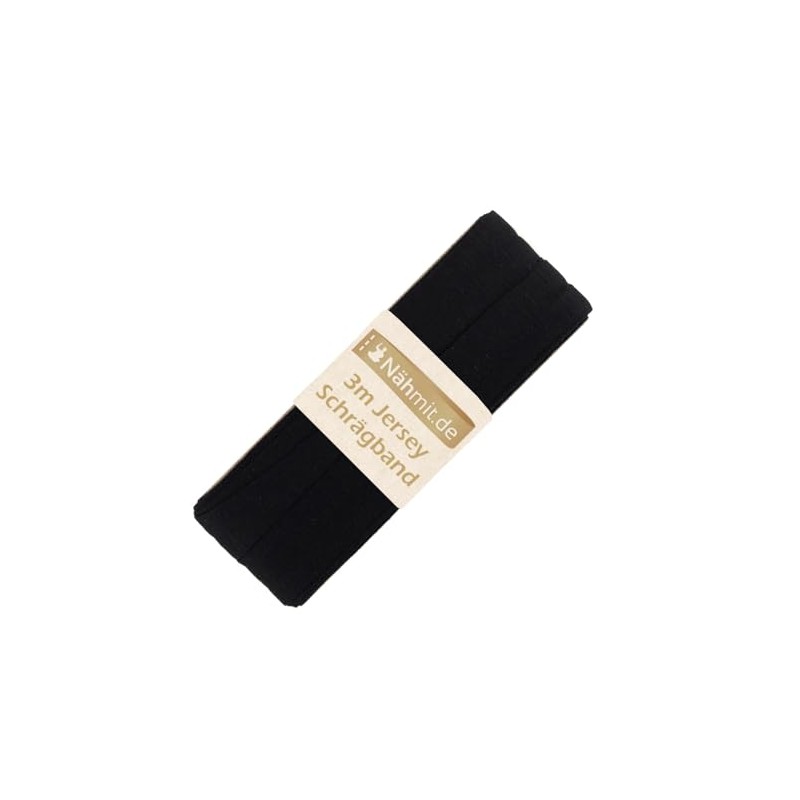Nähmit - Jersey Bias Binding - Elastic Pre-folded Edging Tape