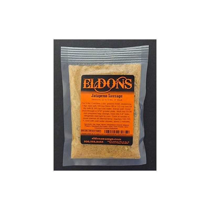 Jalapeno Sausage Seasoning Spices with Cure Seasons 5 Pounds #898p