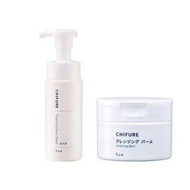 Free shipping + 35% OFF Chihure Foaming Face Wash 180ml + Cleansing Balm 90g / 무료배송+35% OFF치후레 포밍 페이스 워시 180ml+클렌징 밤 90g