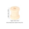 Wooden Bobbins Spools 200Pcs Mini Unfinished Wooden Spools 0.55x0.51in Wooden