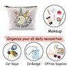 JXGZSO Funny Bowling Makeup Bag Bowling Player Gift Oh Spare
