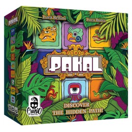 Pakal Board Game | Interactive Puzzle Solving Game | Strategy Game | Adventure Game | Family Game for Adults and Kids | Ages 8+ | 2-4 Players | Average Playtime 20 Minutes | Made by Cranio Creations