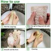 Natural Soap Bag,2 pcs Sisal Soap Bag,Soap Exfoliating Bag, Exfoliating