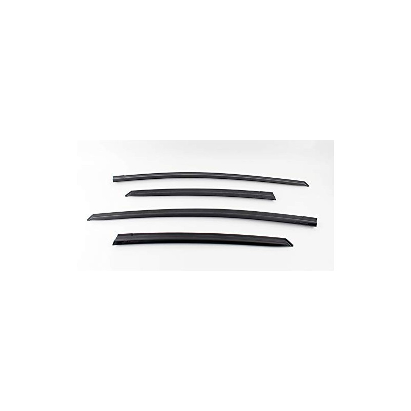 Safe Smoke Window Visor Sun Rain Vent Guard 4 Pcs