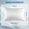 SUPA MODERN Pillow Cases White, Similar to Silk Pillow Cases