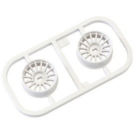 Kyosho MDH100W-N35 Multi-Wheel Narrow Offset 3.5 White for Minutes AWD, 2 Pieces for RC Controlled Parts