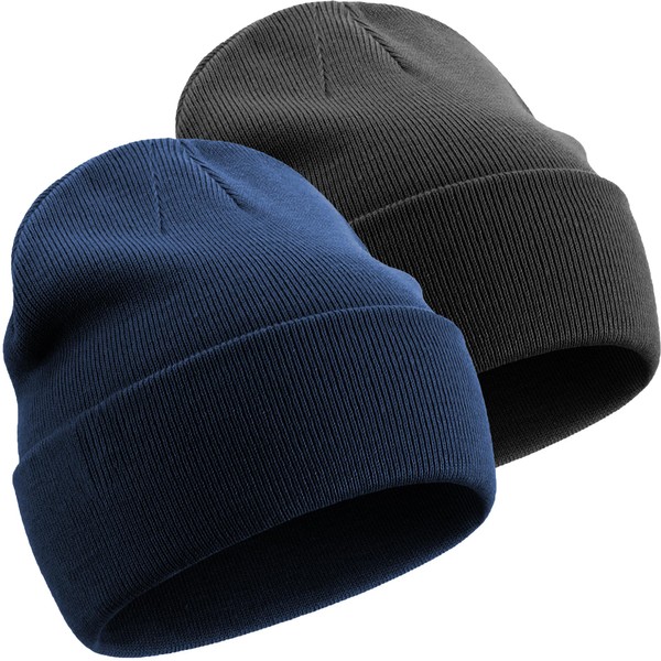 choshion 100% Cotton Beanie Hats for Women Men Winter Soft