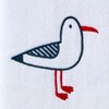 SKL HOME Seagull Portrait Hand Towel 2pc Set for Bath/Kitchen/Bar