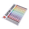 Guitar Chords Poster Chart Copperplate Paper Acoustic Electric Guitar Chord