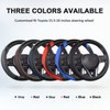 West Llama Customized Auto Car Steering Wheel Cover for Toyota
