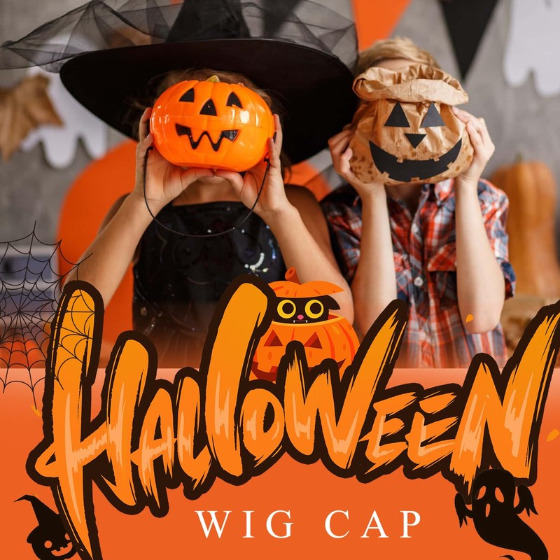 MORGLES 6PCS Wig Cap Non Slip, Black Mesh Net Wig