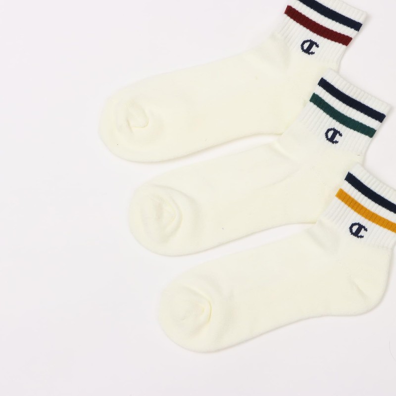 Champion CMSCZ201 Line Socks (3 Pairs) Half Pile One Point