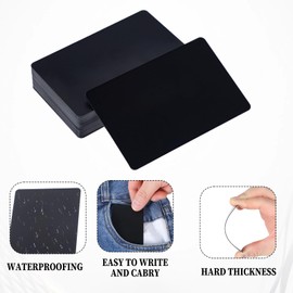 20PCS Black NFC Cards Programmable NFC Tags Black PVC Card Rewritable NFCS Tags Ntag 215 PVC Tag Business Card Chips 504 Bytes Blank Labeling Tag Compatible with All NFCS Enabled Devices