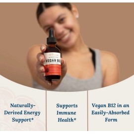 Live Conscious Vegan Vitamin B12 Sublingual Liquid Drops by Live Conscious 60ML NEW/SEALED