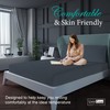LivinEase Super King Fitted Sheet -10inch(26cm) Deep Cotton Blend Super