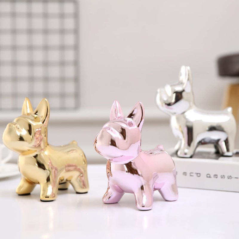Queen-b Dog Coin Bank, Stylish, Cute, Piggy Bank, Interior, Unicorn