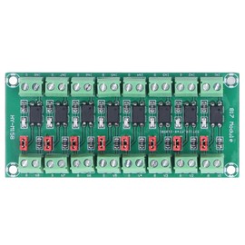Risegun Optocoupler Insulation Module, 817 Optocoupler Insulation Board, 8 Channel Optocoupler Insulation Board, 3.6-30V Driver Photoelectric Isolation Module, Relay Control