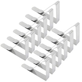Latomex Tablecloth Clips, Set of 12 Extra Large Table Cover Cloth Clamps for Home Party & Picnic(Up to 2.7")