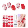 Semi Cured Gel Nail Strips, 28 pcs Gel Nail Strips