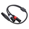 JORINDO 5‑Pin XLR Female to Double 3‑Pin XLR Male Cable
