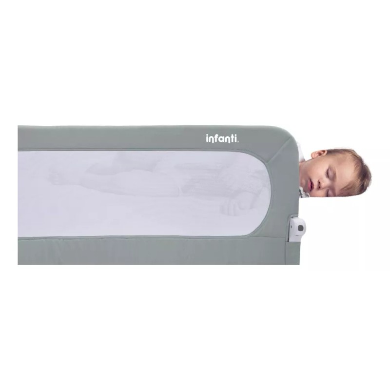 Infanti Barandal De Seguridad Para Cama Infanti Color Gris Lisa