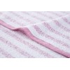 kosugizen Face Towels, Casual Border, 13.4 x 31.5 inches (34