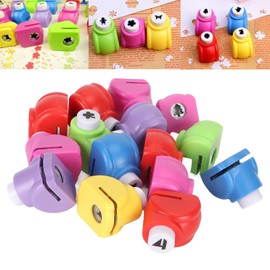 15 Pieces Shape Paper Punch Set, DIY Craft Punches for Scrapbooking and Greeting Cards, Stimulate Kids Imagination