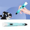 3D Printing Pen Interactive Blue Odorless Lightweight Simple Operation 3D