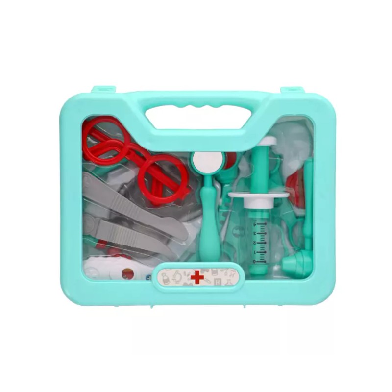 Toy Box 12 Piece Doctor Playset, Including Carrying Case, Ages