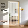 78.74" Extra Tall Cat Gate for Doorway, Wide Adjustable 27.56"-32.28"