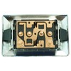 TRQ Chrome Power Window Switch Pair Set of 2 for