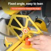 ANCLLO Aluminum Alloy Hexagon Ruler for Table Saw Multi-Angle Measuring