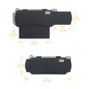 TFY Car Sun Visor Extender for Windshield and Side Window,