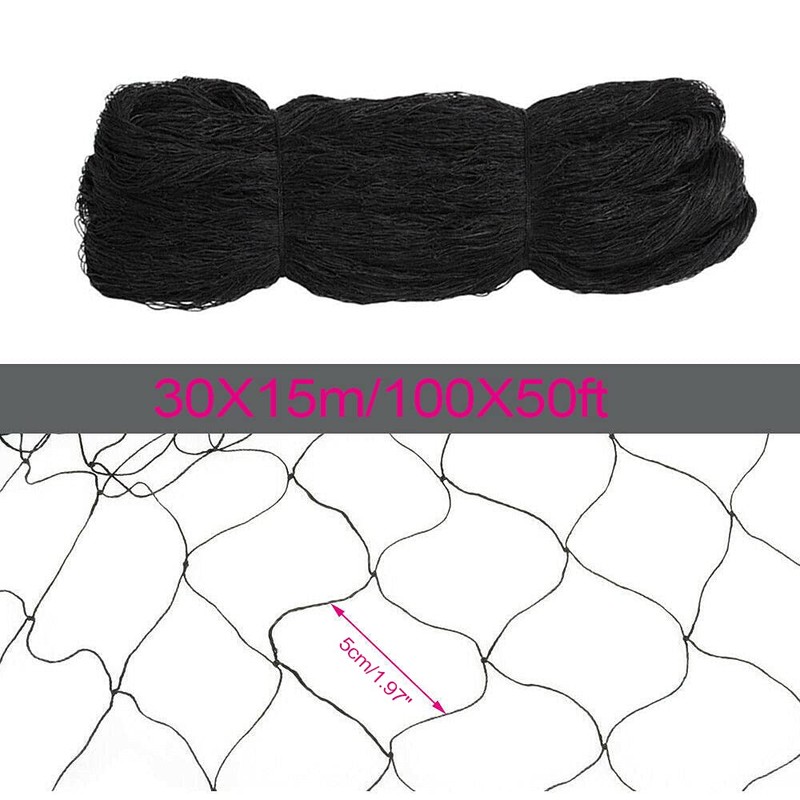 100ft X 50ft Bird Netting, Poultry Netting, Heavy Duty Bird