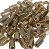 Yibuy 50 x Male Female PCB Thread Brass Standoff Pillars