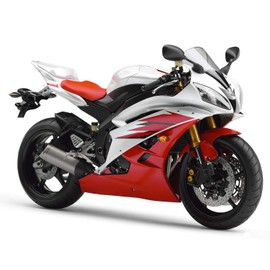 MZS Motorcycle Mirrors Rear View Compatible with Yamaha YZF R1 1998-2008/ YZF R6 1998-2007/ YZF R6S