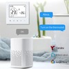 RKHK M4 White Thermostat Smart Wi-Fi Room Thermostat for Water,