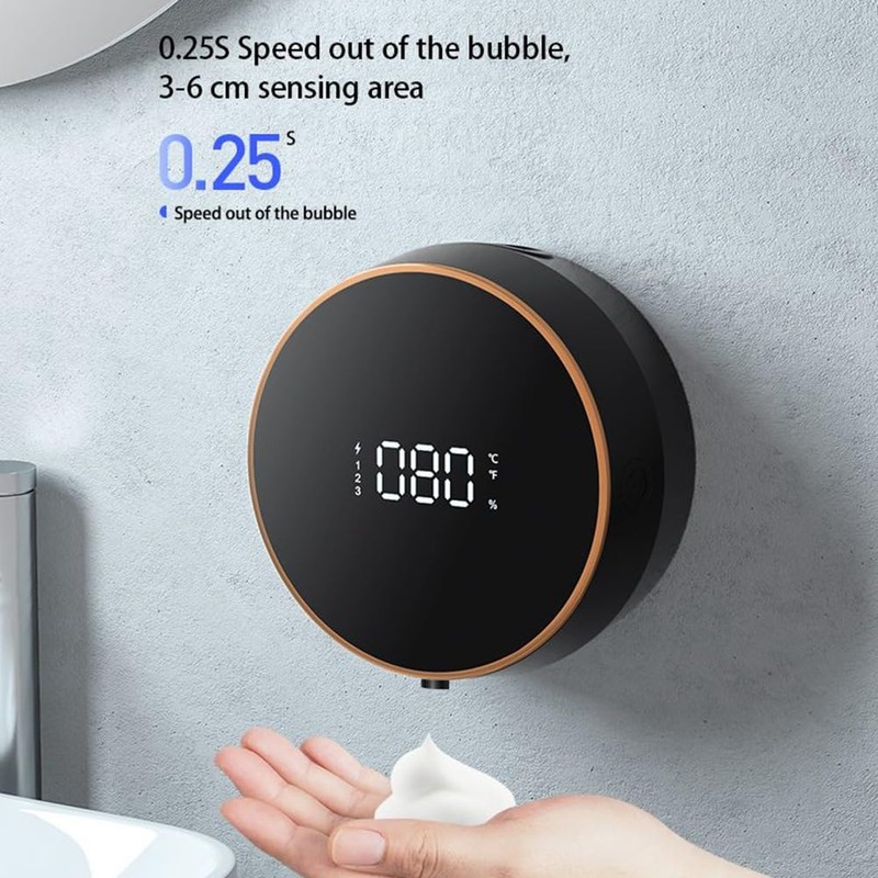 Comphic Touchless Automatic Sensor Soap Dispenser Foam Type-C Charging Smart