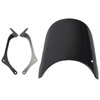 Motorcycle Front Windshield PC Airflow Wind Deflector Fairing Windscreen for