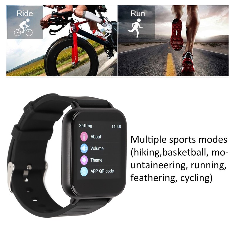Z3 1.54inch Smart Watch with 240x240 IPS Color Screen Waterproof