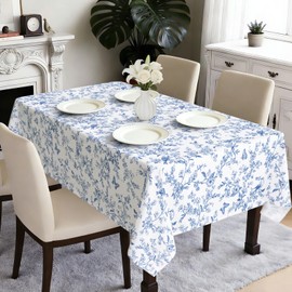 hometrixx Floral Birds Vintage Rectangle Table Cloth Cover 152x213cm