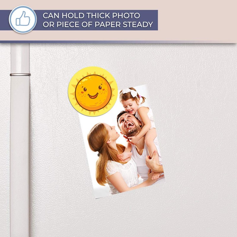 Destination Vinyl ltd Magnet for Refrigerator, Fridge - Cute Sun