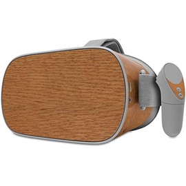 Decal Style Skin Wrap Compatible with Oculus Go Headset - Wood Grain - Oak 02 (Oculus NOT Included)