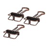 80Pcs Hollow Binder Clips 0.7in Sturdy Metal Hollow Out Strong